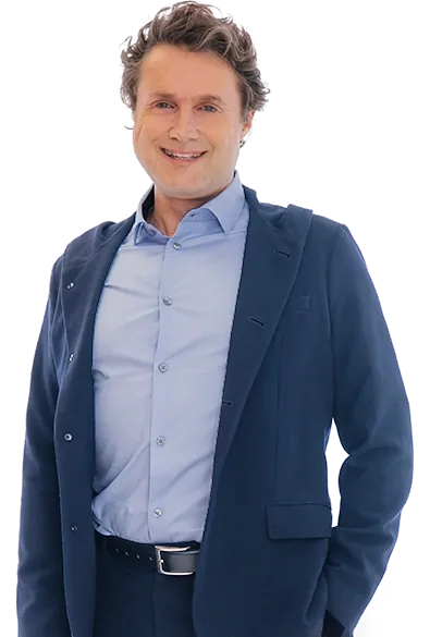 Portrait von Dr. Gereon Friederes im Business Outfit