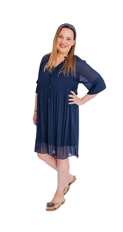 Mag. Birgit Hütter im Business Outfit