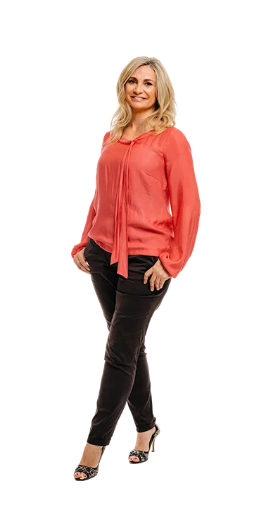 Manuela Laube im Business Outfit