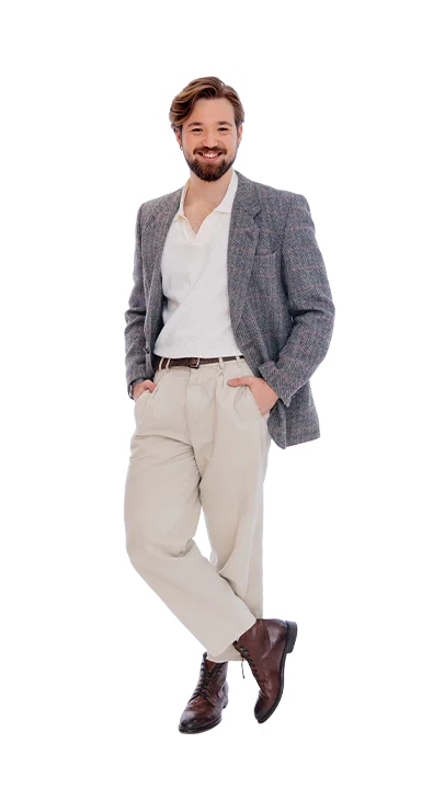 Philipp Zelenka, BSc MSc im Business Outfit