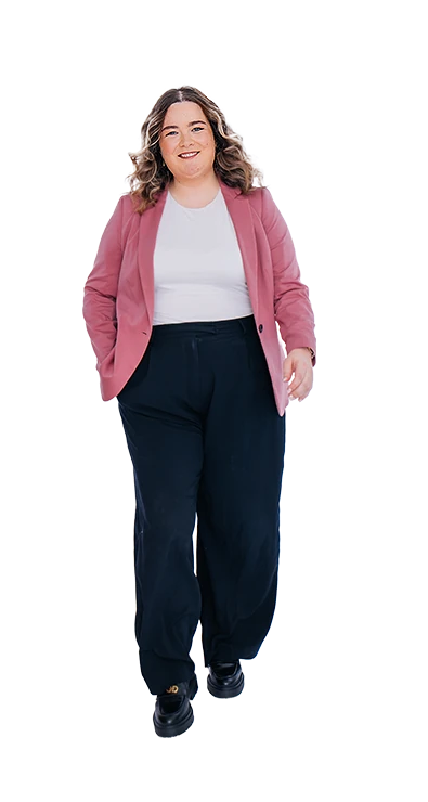 Julia Kuchelmair im Business Outfit
